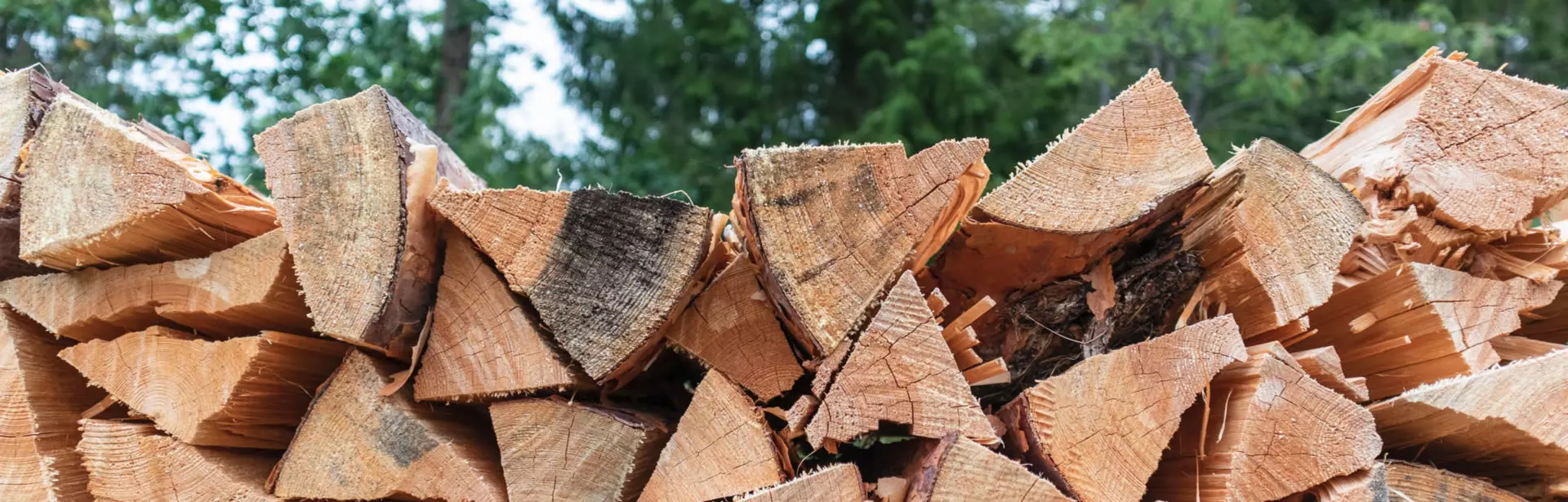 Kiln dried hardwood