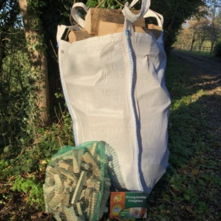 Barrow Sack of Kiln-Dried Logs (225L)